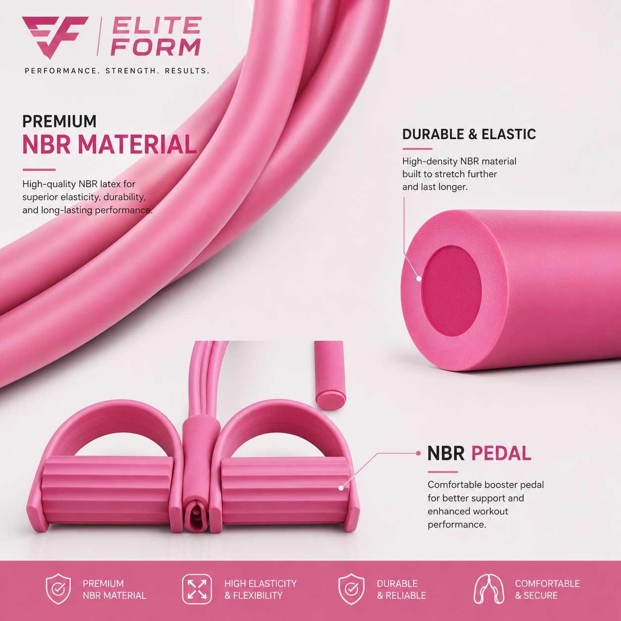 Elite Form Pedal Resistance band
